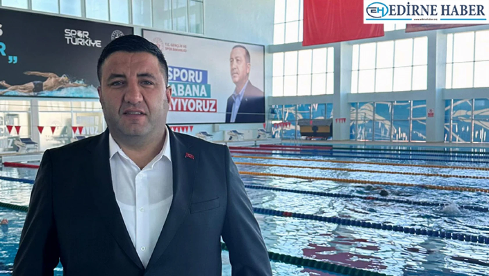 Edirne ev sahipliğinde Okul Sporları Yüzme Küçükler Türkiye Şampiyonası düzenlenecek