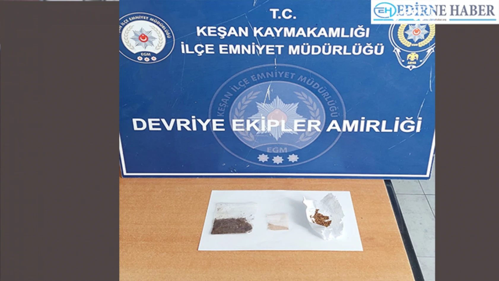 Edirne'nin Keşan ilçesinde uyuşturucu ticareti yaptıkları öne sürülen 5 şüpheli gözaltına alındı.