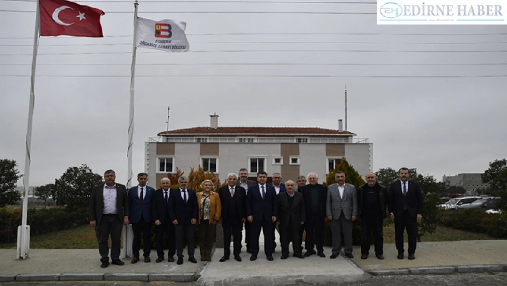 Edirne OSB Müteşebbis Heyet Toplantısı, Vali Kırbıyık başkanlığında yapıldı