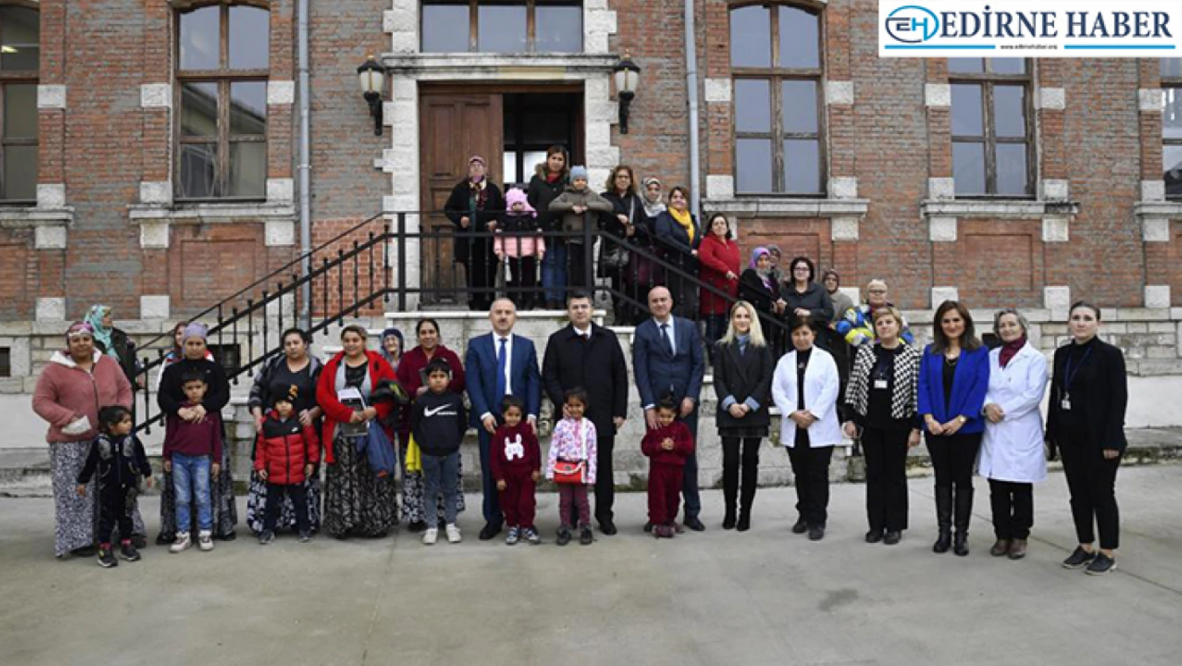 Edirne Valisi Kırbıyık, Sosyal Dayanışma Merkezlerine ziyaretlerde bulundu