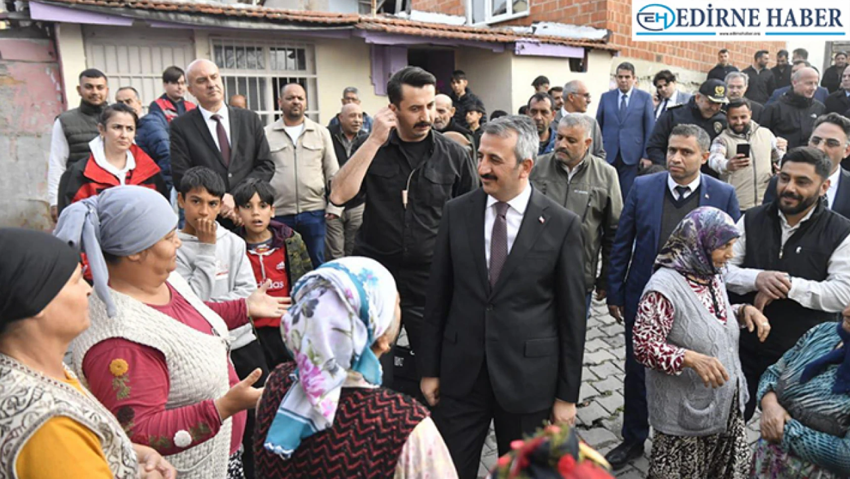 Edirne Valisi Sezer'den mahallelere ziyaret