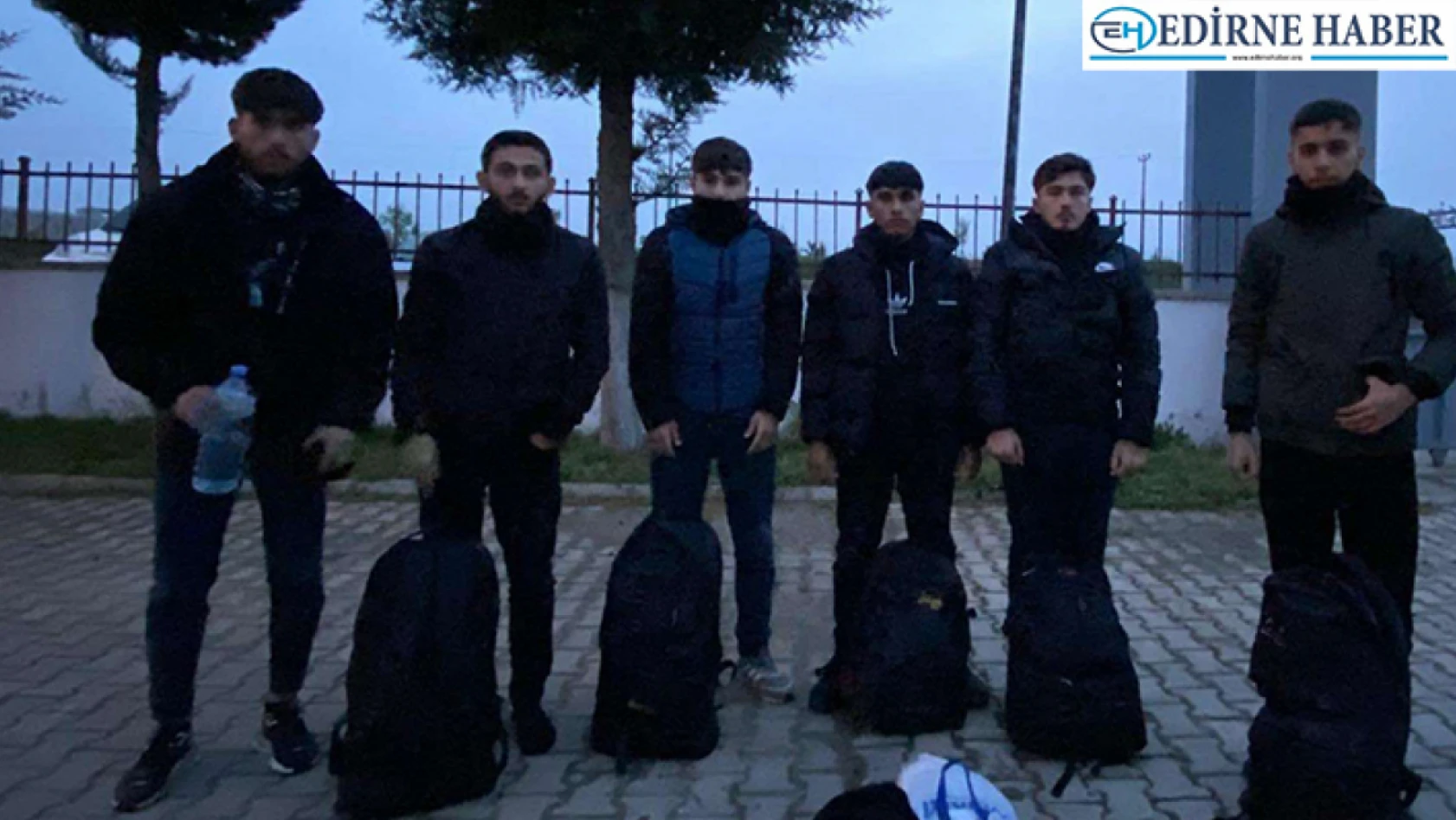 Edirne ve Kırklareli'nde 30 düzensiz göçmen yakalandı