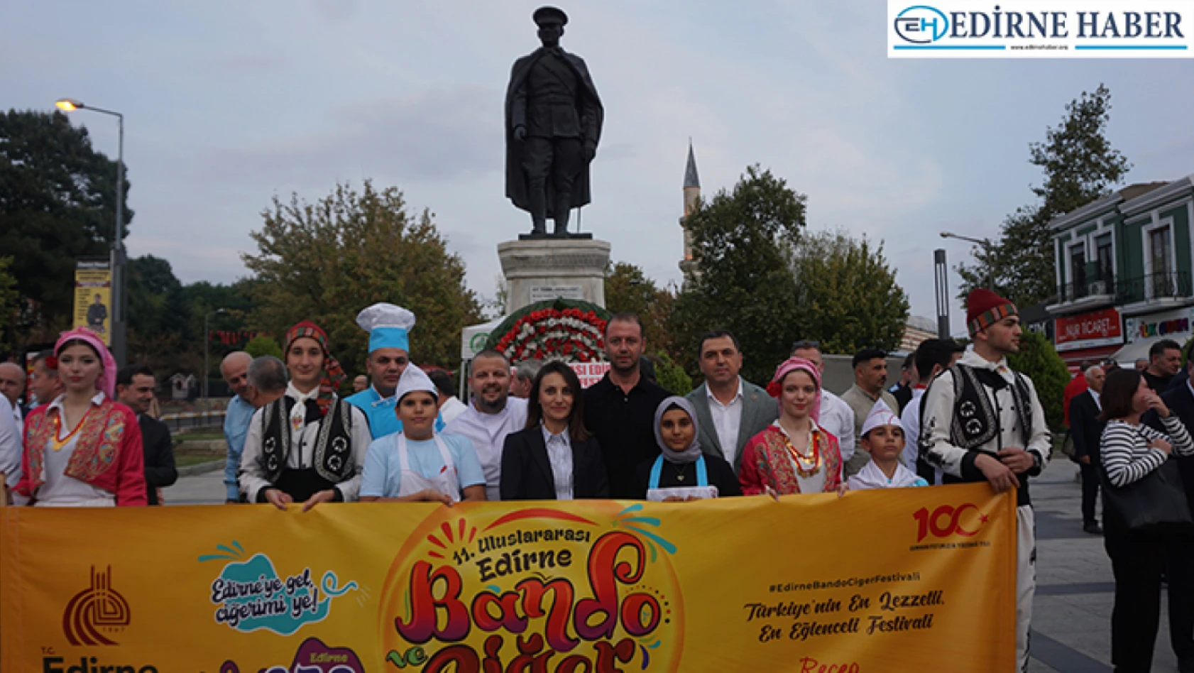'Edirne'ye Gel Ciğerimi Ye' temalı festival başladı