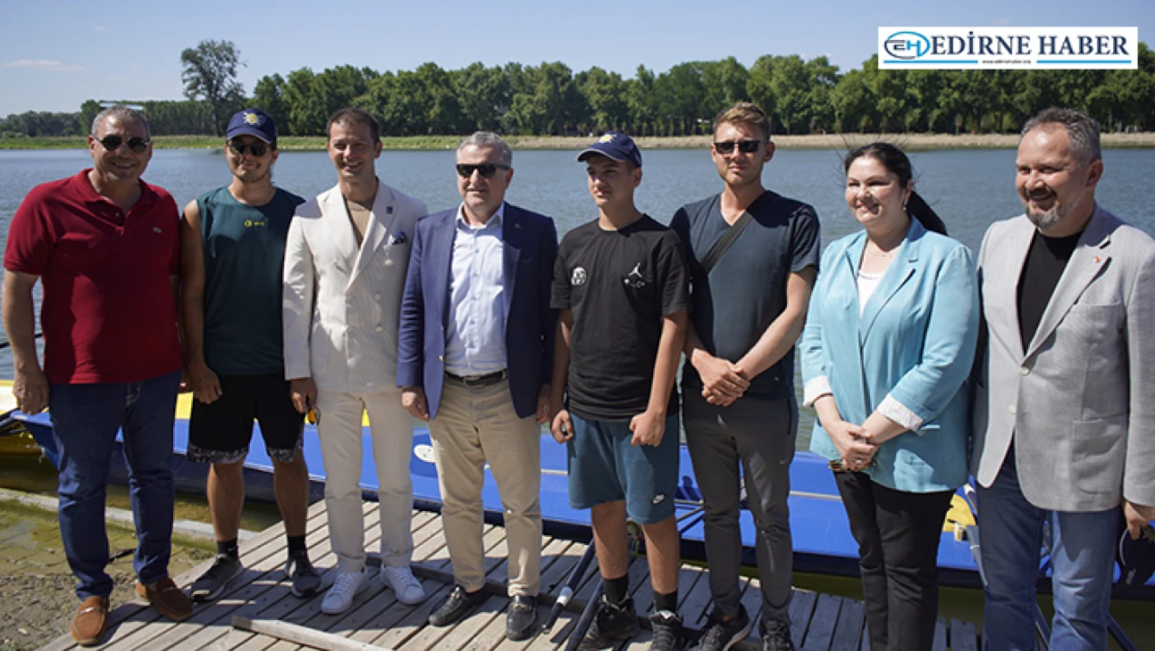 Edirne'yi su sporlarının merkezi haline getirecek projeye spor bakanından onay çıktı