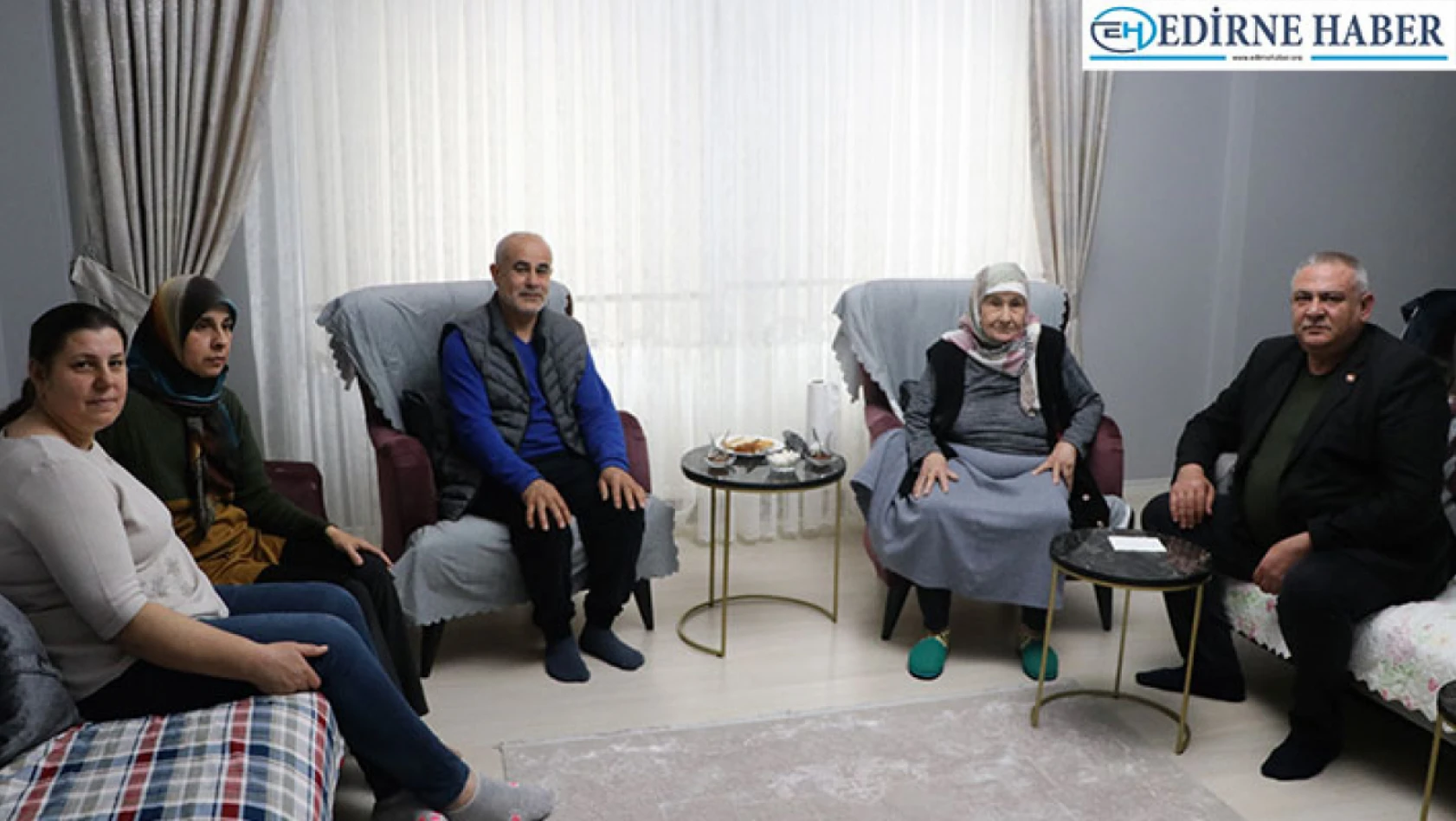 Edirneli hayırsever eşyalı evini Hataylı depremzede aileye açtı