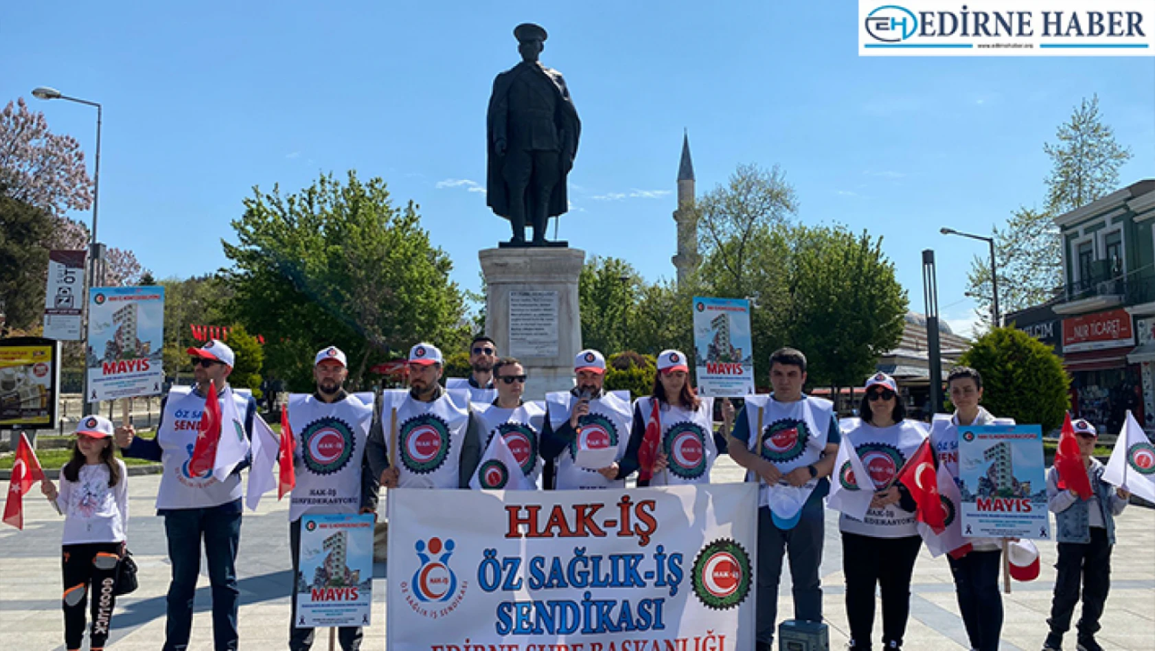 Hak-İş, 1 Mayıs'ı Türkiye'nin 81 İlinde Coşkuyla Kutladı