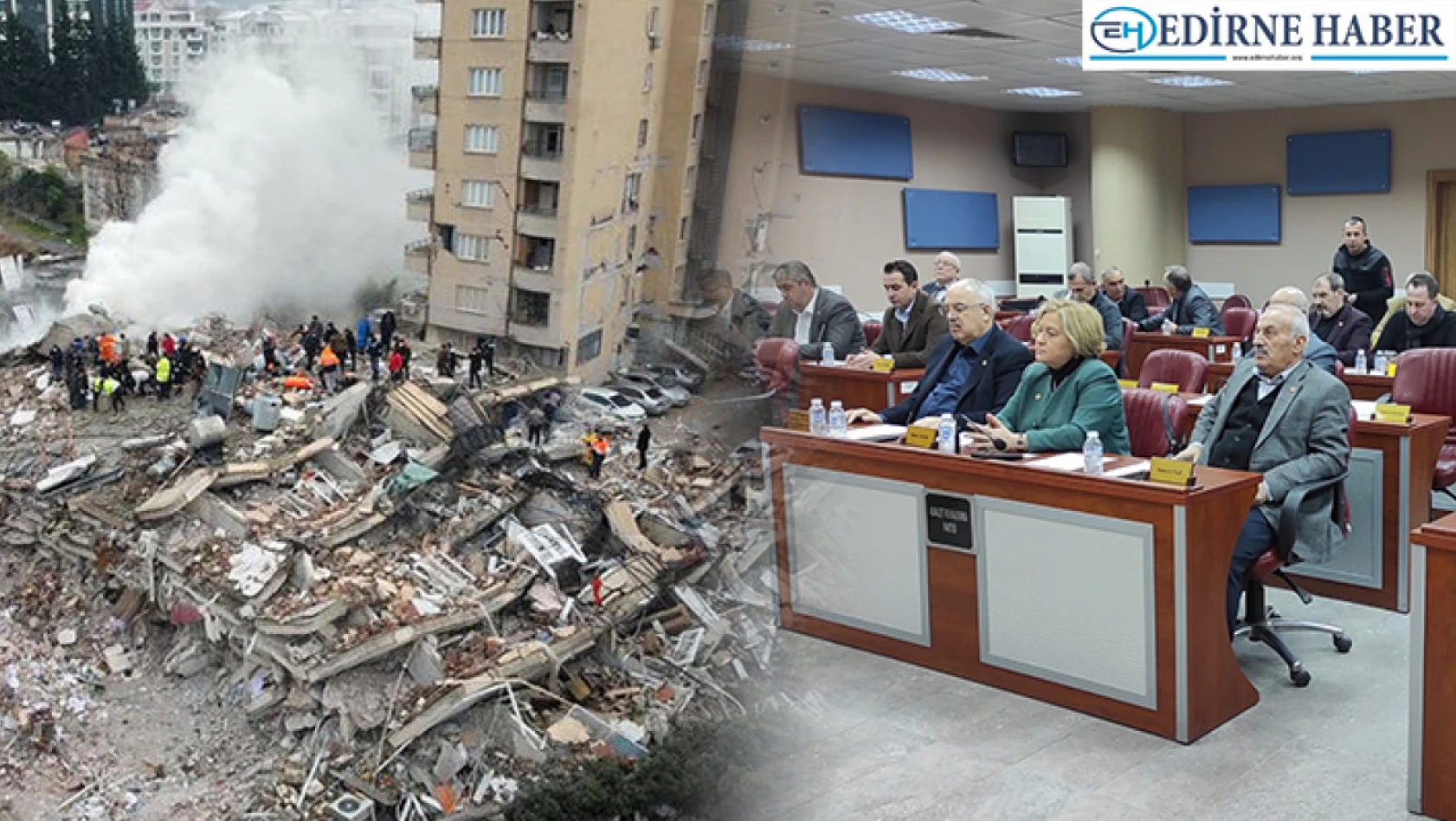 İl Genel Meclis üyelerinden deprem bölgesine destek