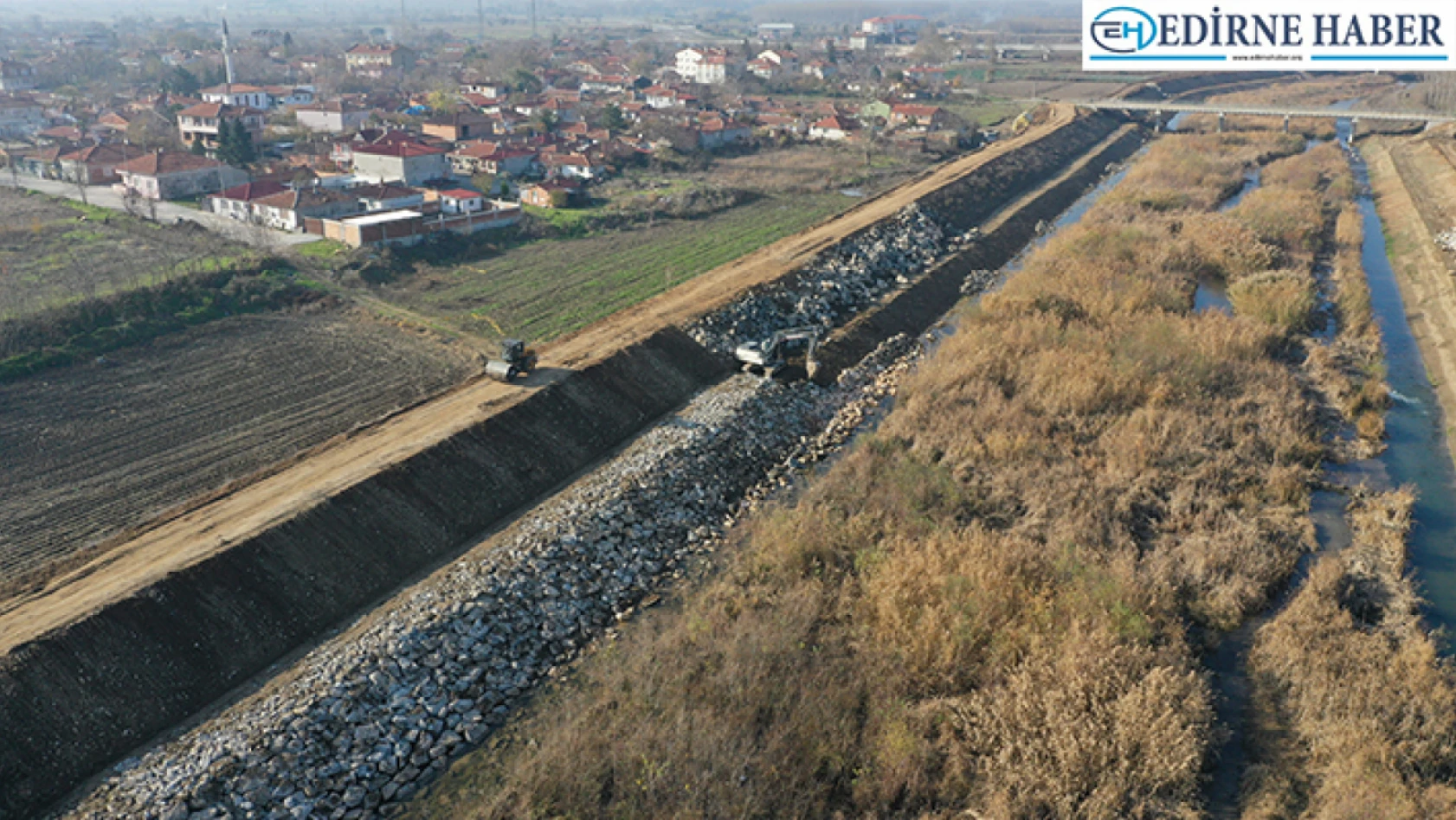Kanal Edirne'nin seti güçlendiriliyor