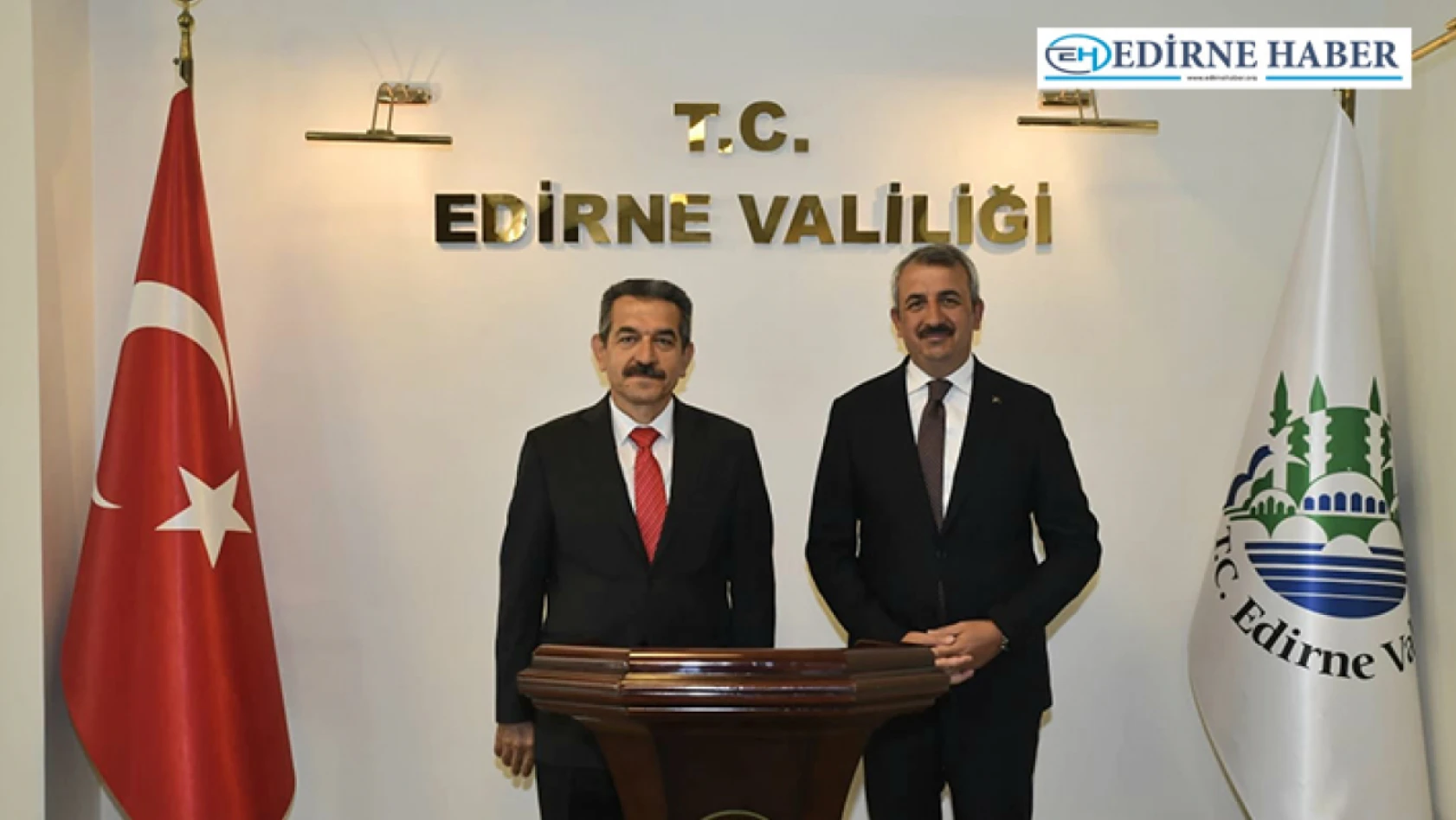 Kırklareli Valisi Ekici'den Edirne ve Tekirdağ valilerine ziyaret