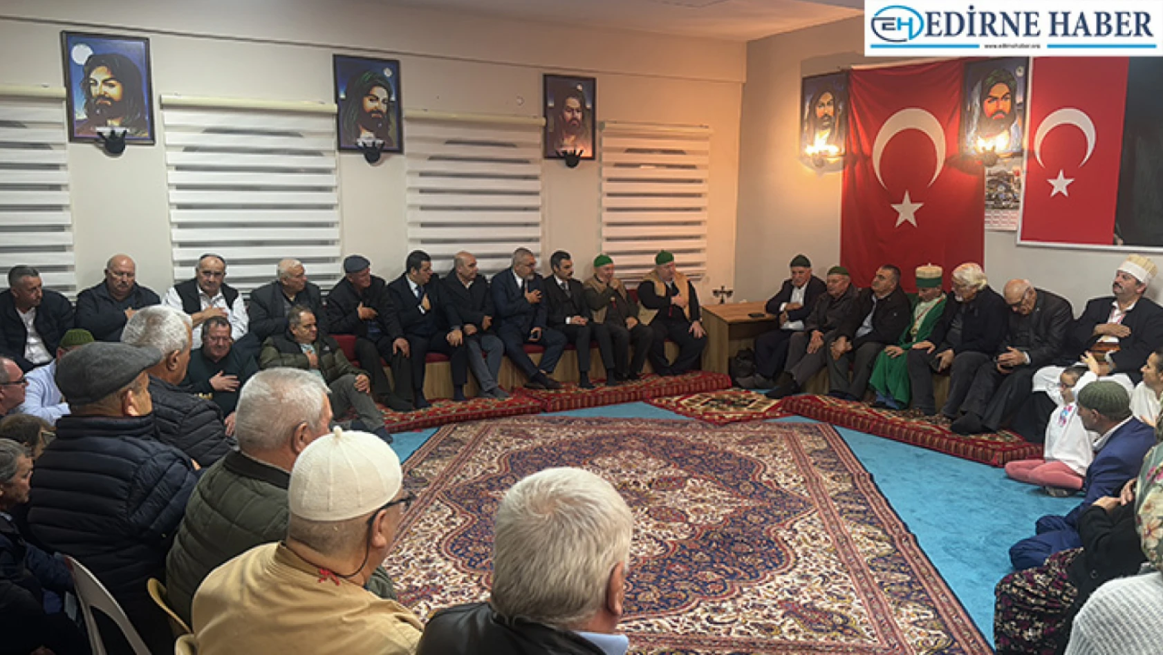 Kültür ve Cemevi Başkanı Özdemir, Musulça köyü cemevini ziyaret etti