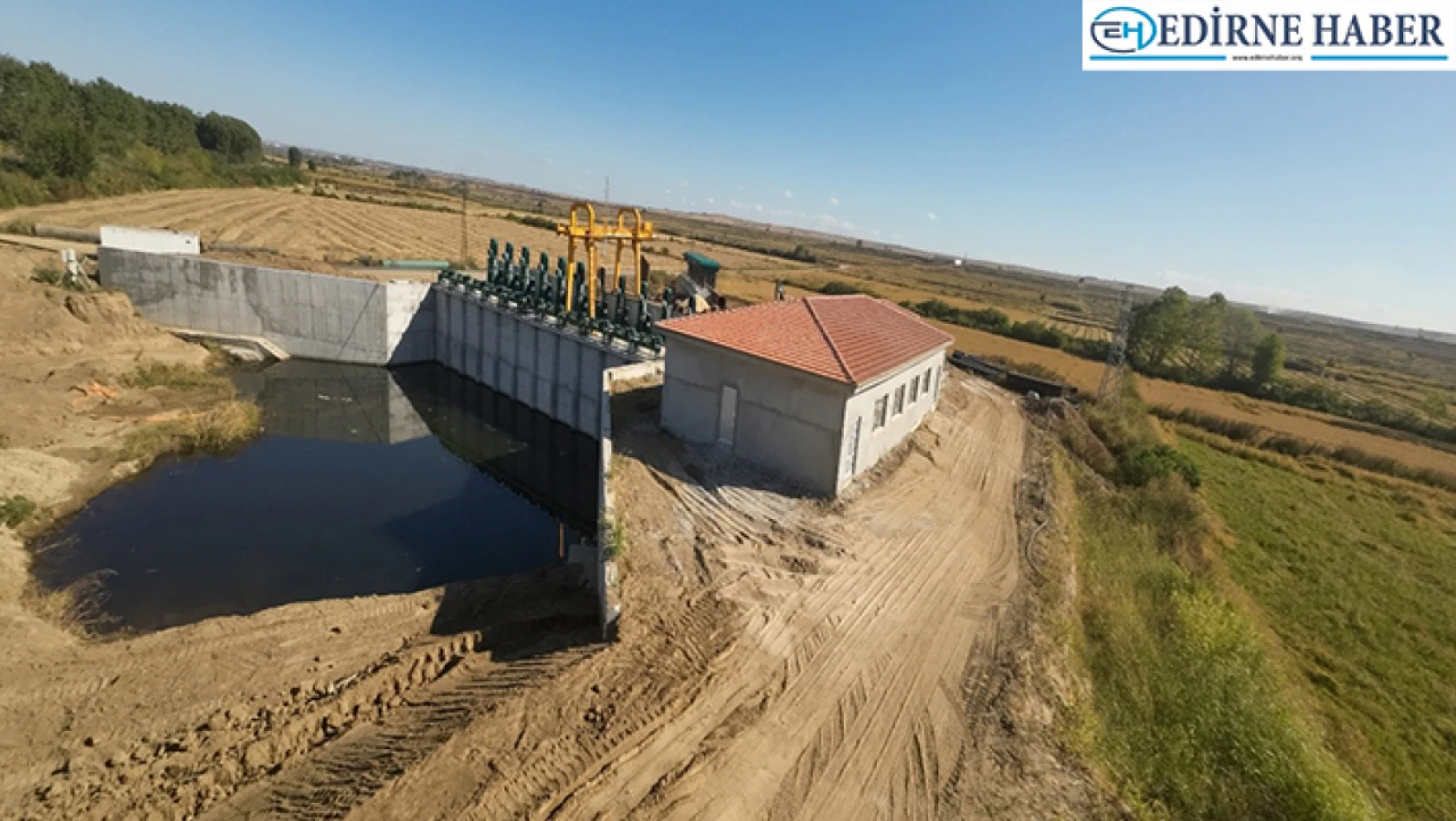 Meriç Edirne Sulaması projesiyle 50 bin dekar arazi suyla buluşturulacak