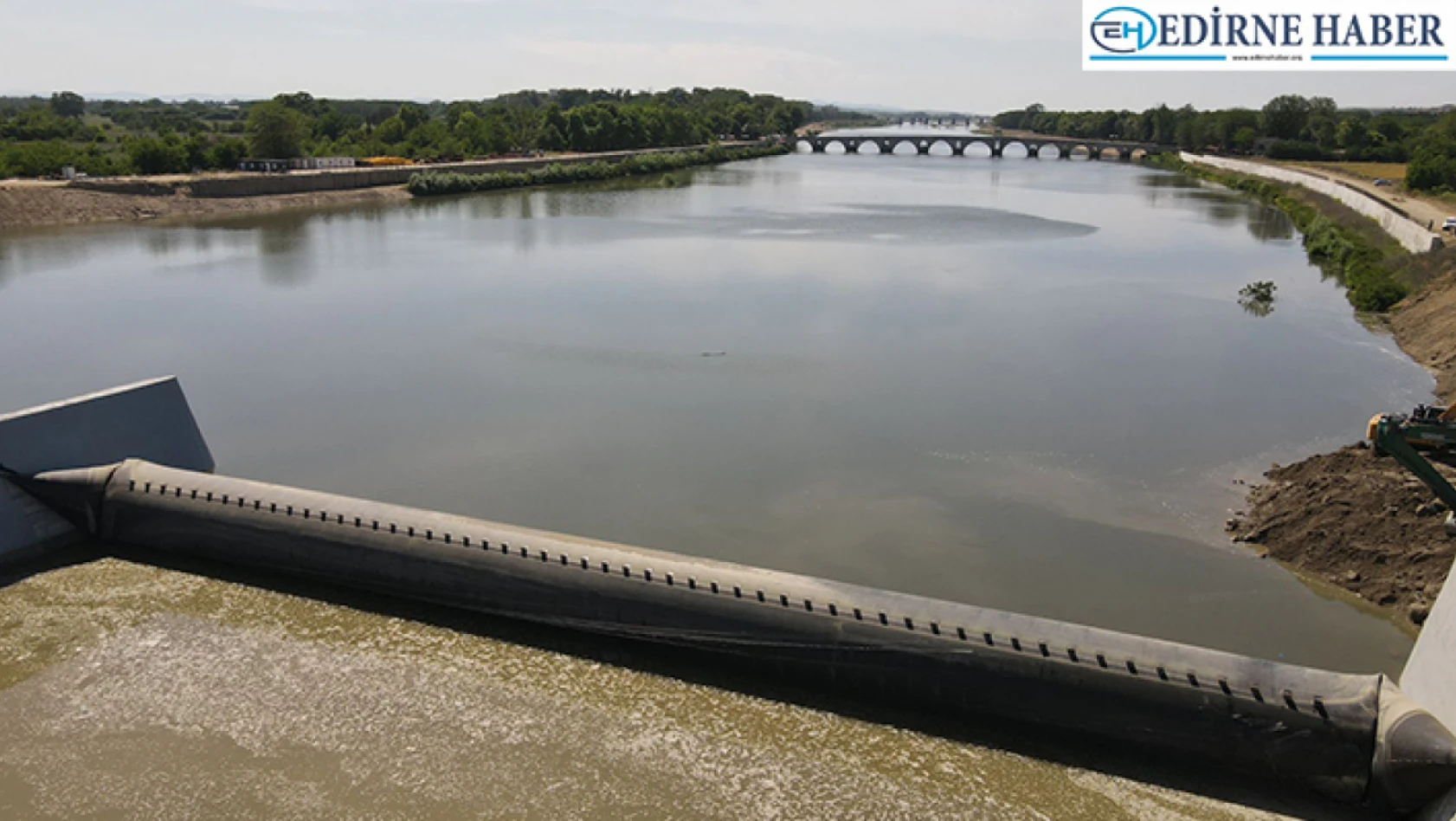 Meriç Nehri'nden bu ay itibari ile elektrik üretiminin başlaması planlanıyor