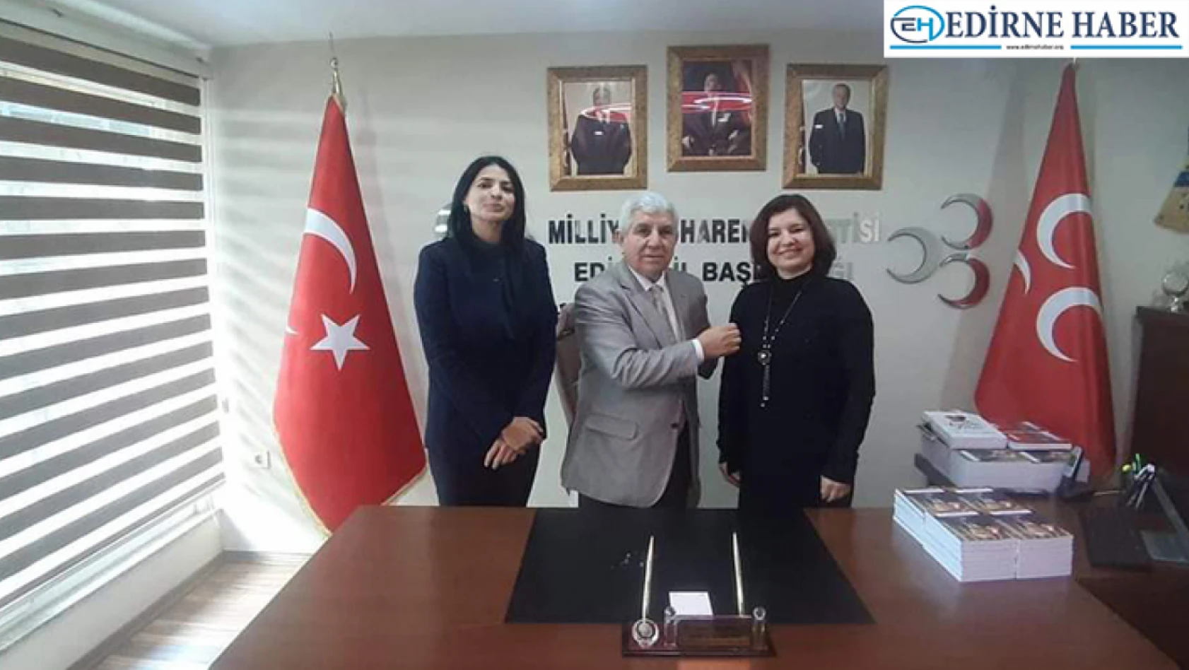 MHP'de İl Kadın Kolları Başkanlığı'na Çayır ve yönetimi görevlendirildi