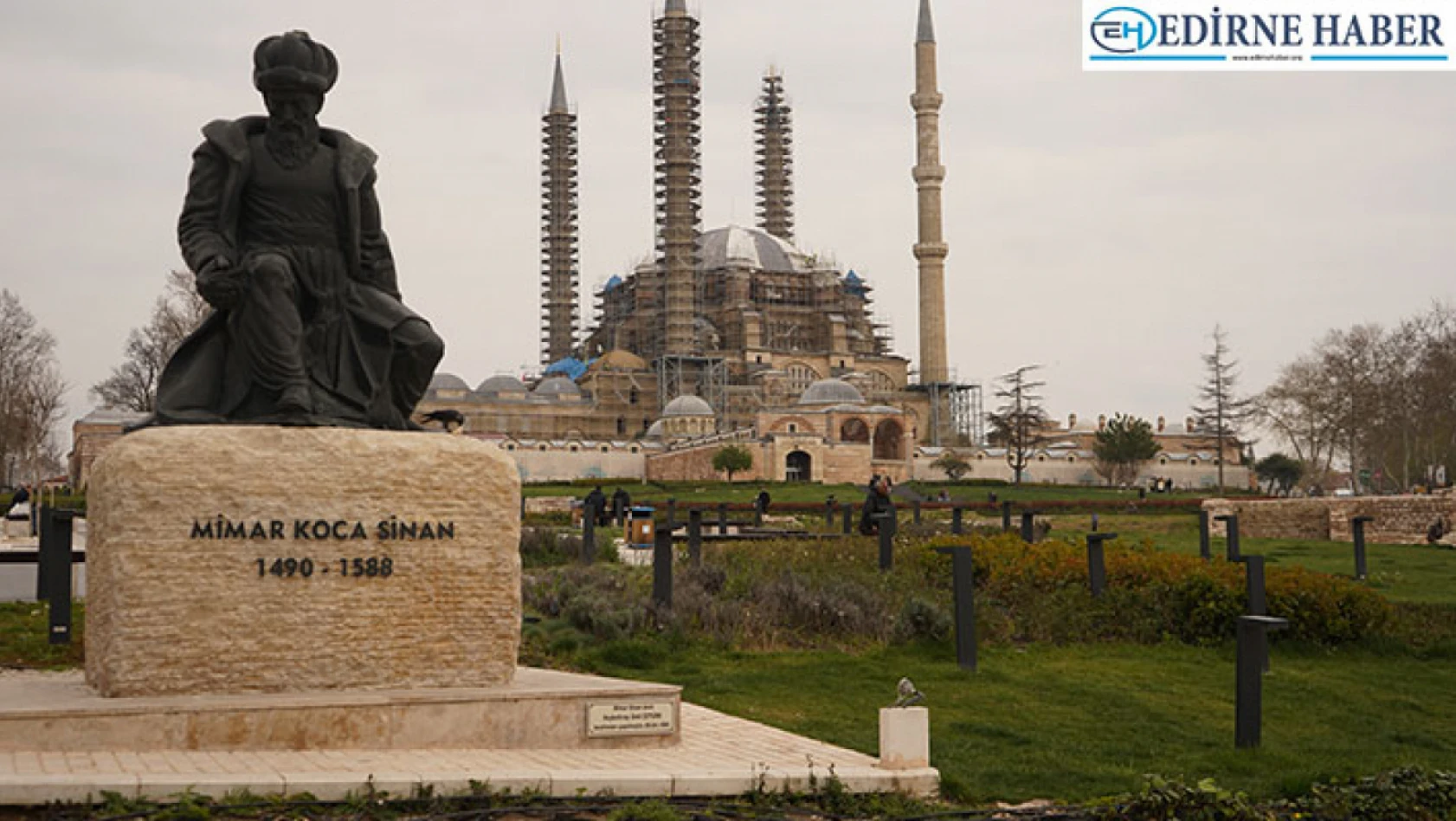 Mimar Sinan ustalık mührünü bıraktığı Edirne'de dualarla yad ediliyor