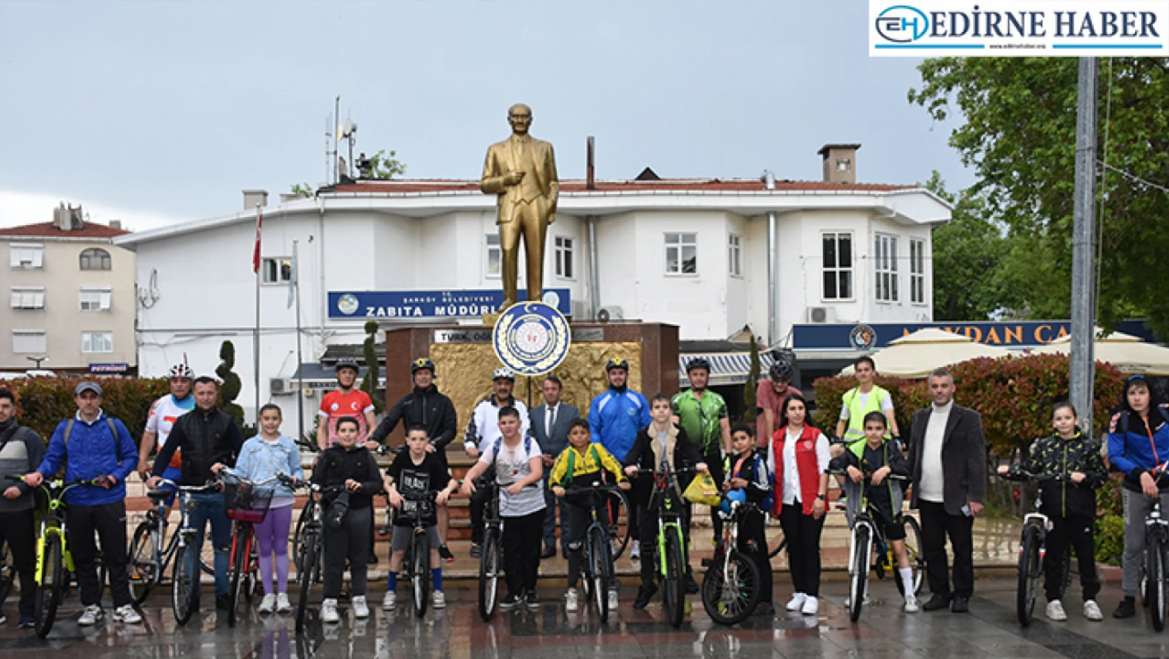 Şarköy'de Gençlik Haftası kapsamında bisiklet yarışı yapıldı