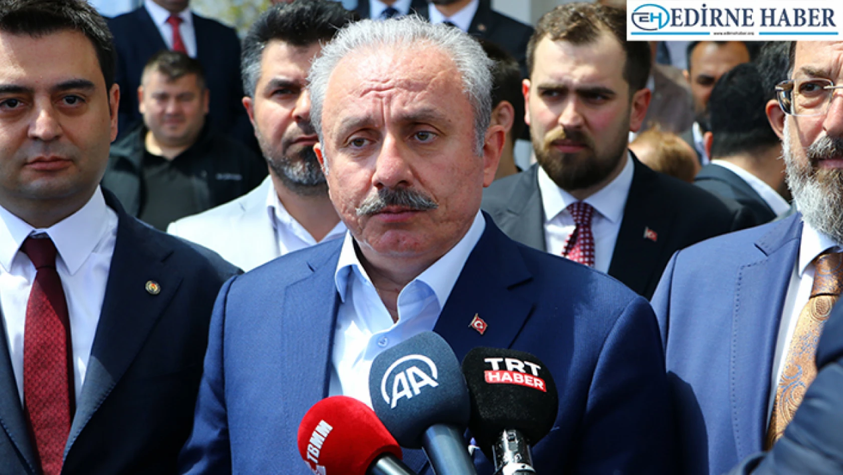 TBMM Başkanı Mustafa Şentop, Çorlu'da vatandaşları ziyaret etti