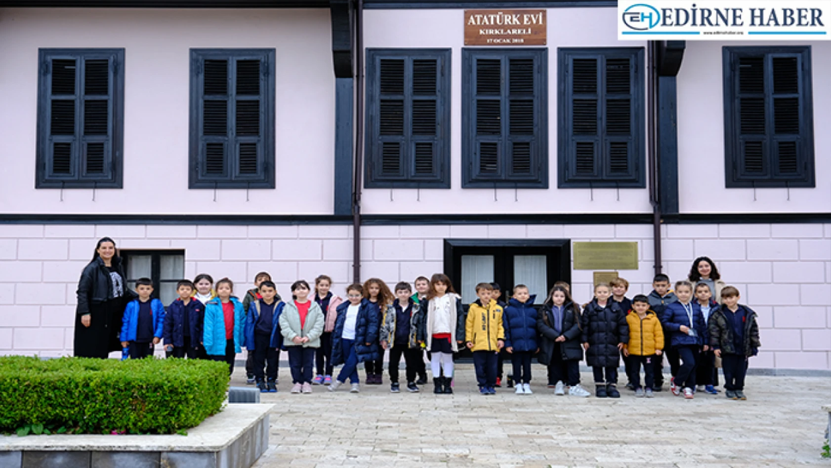 TED Edirne Koleji öğrencileri, Atatürk evini gezdi