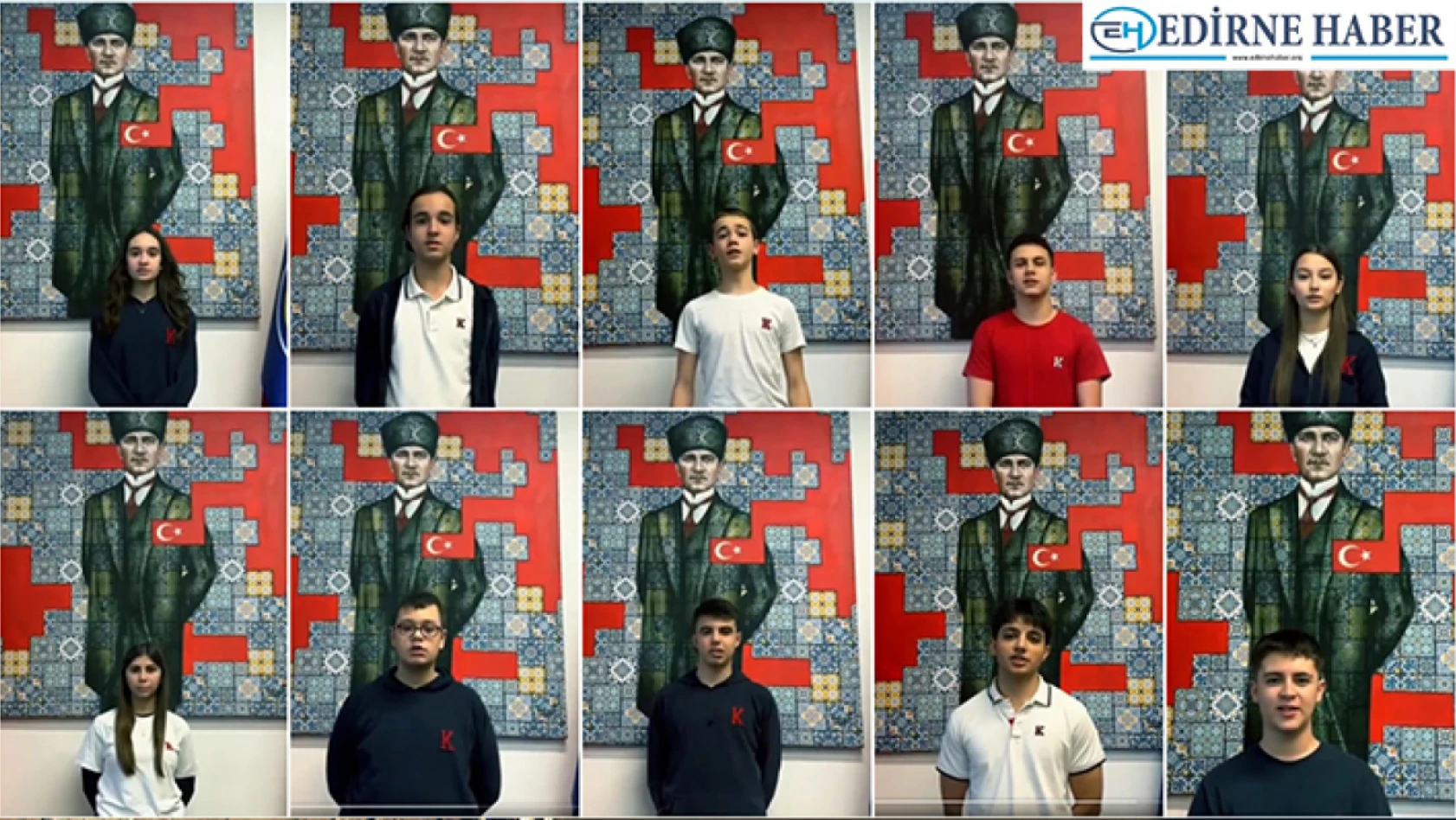 TED Edirne Koleji öğrencilerinden anlamlı video