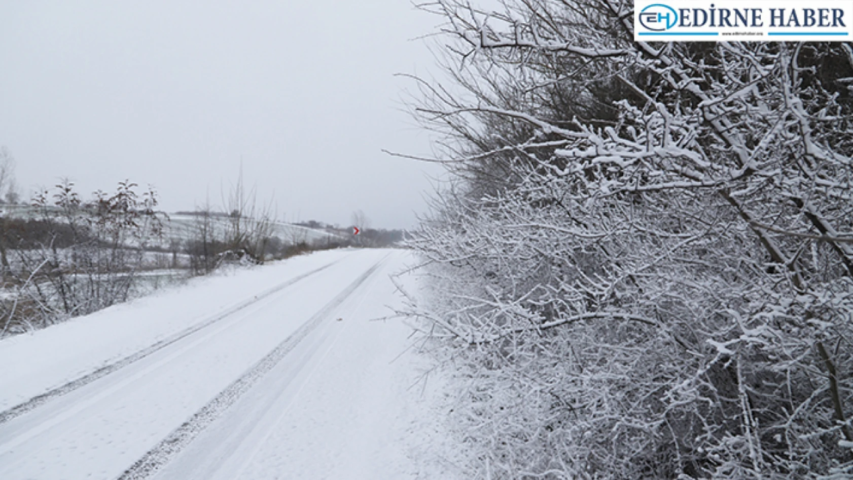 Trakya'da kar yağışı hayatı olumsuz etkiliyor