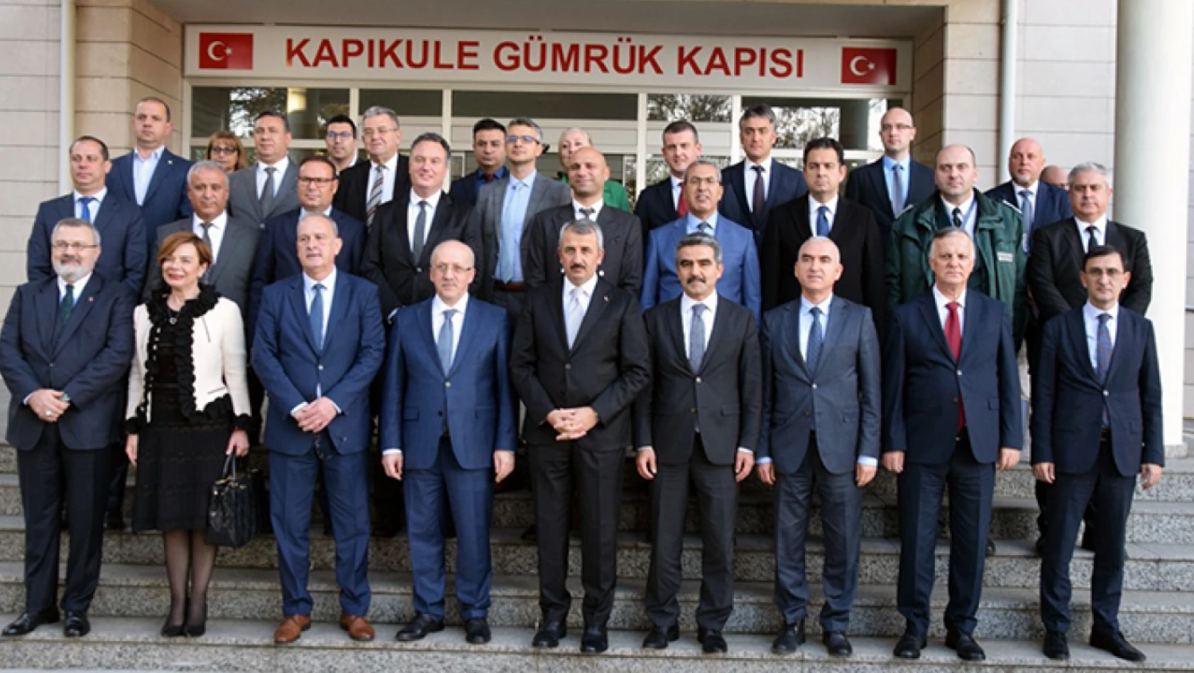 Türk ve Bulgar heyetleri Kapıkule'de ortak toplantı yaptı