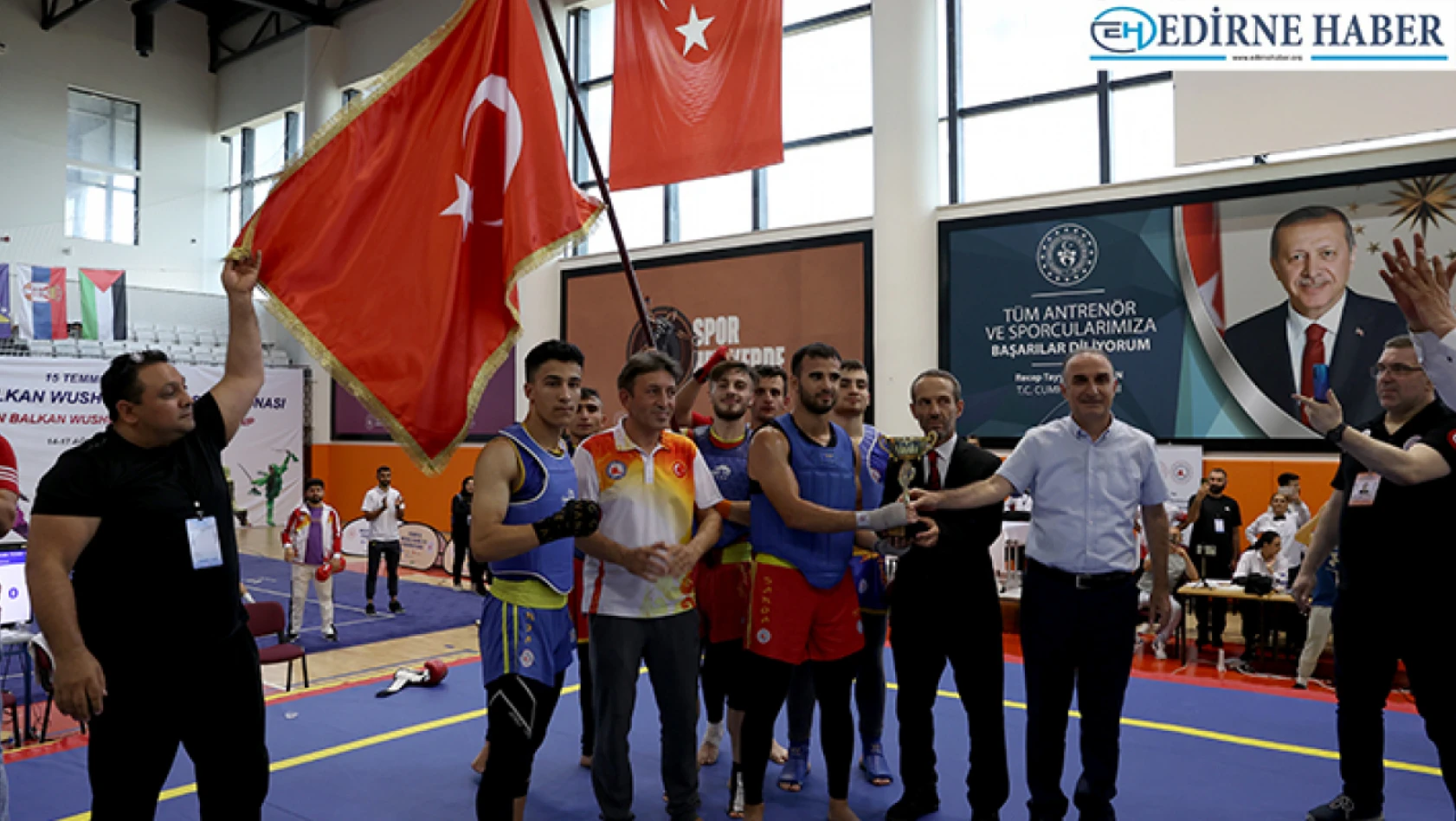 Türkiye Milli Takımı, Balkan Wushu Kung Fu Şampiyonası'nda kupanın sahibi oldu