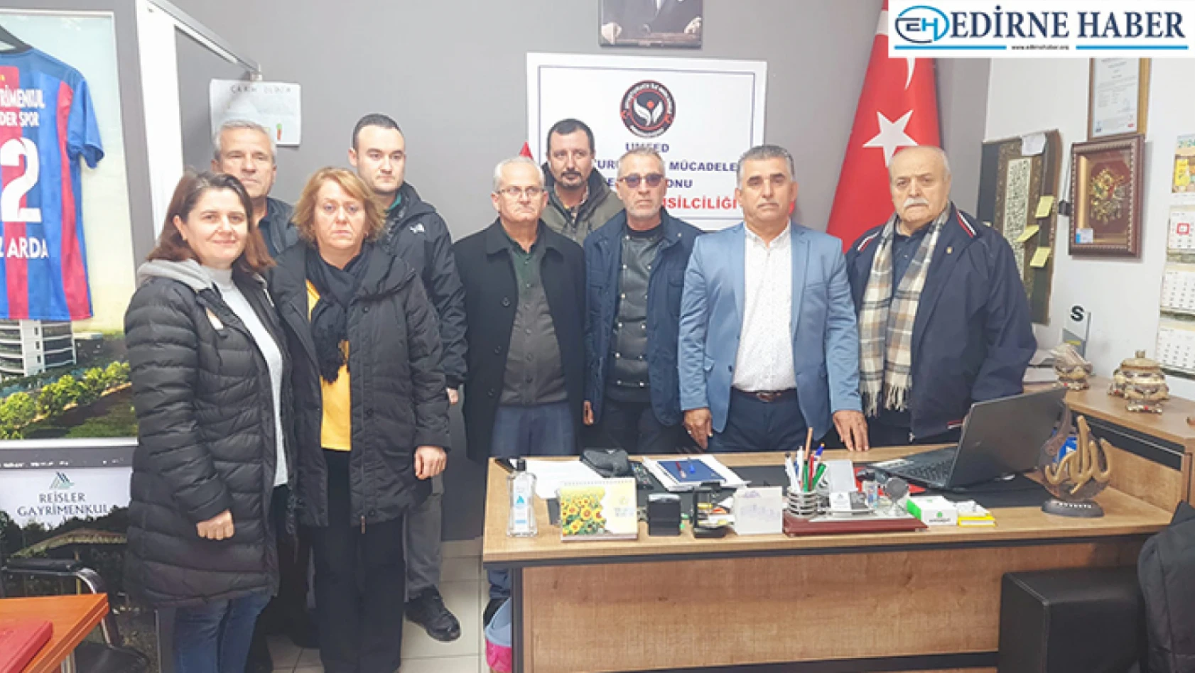 Uyuşturucu ile Mücadele Federasyonu Edirne'de faaliyete başladı