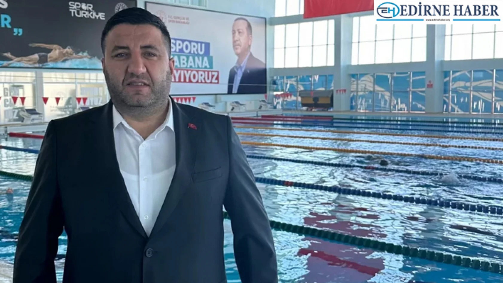 Yüzme milli takım seçmeleri 5-7 Ocak'da Edirne'de yapılacak