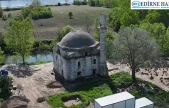 Edirne'de Tunca kenarındaki yalı camisinin restorasyonu sürüyor