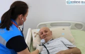 Edirne'nin sağlık neferleri, 2 bin 510 hastaya evinde hizmet veriyor