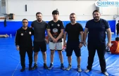 KKTC'li güreşçilere destek