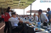 Şehit babaları ve gaziler kahvaltıda bir araya geldi