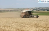 Üreticilerin buğday hasat mesaisi başladı