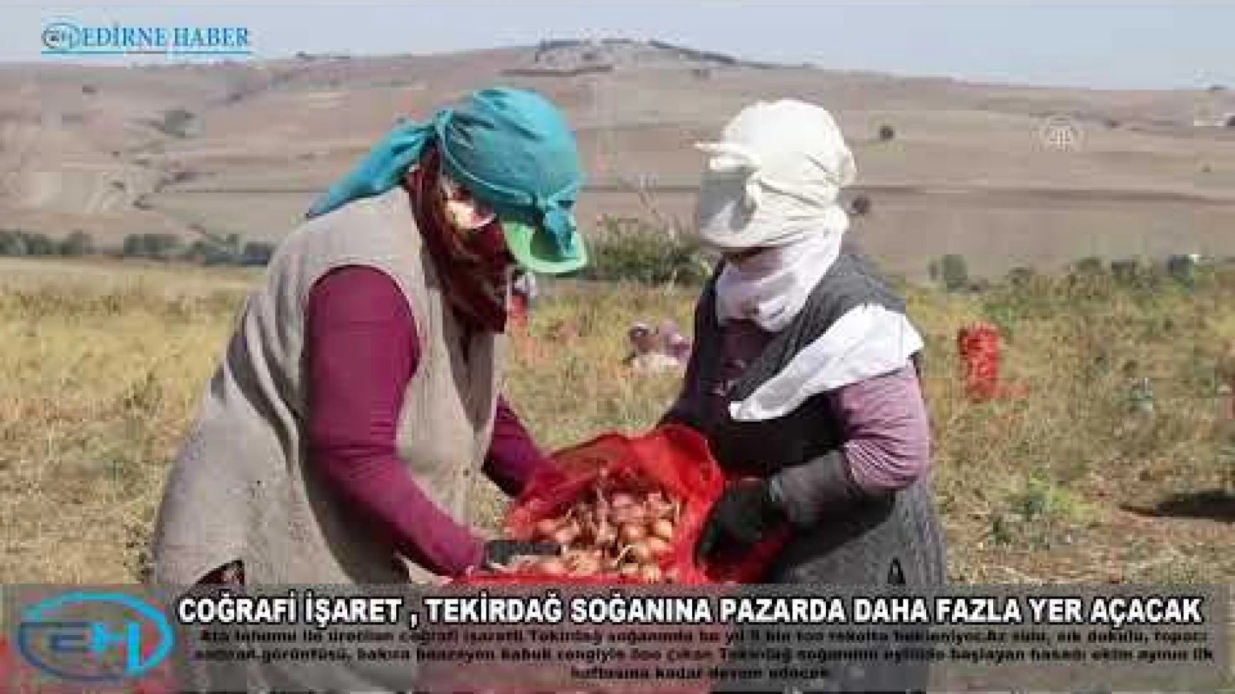 Coğrafi işaret , Tekirdağ soğanına pazarda daha fazla yer açacak
