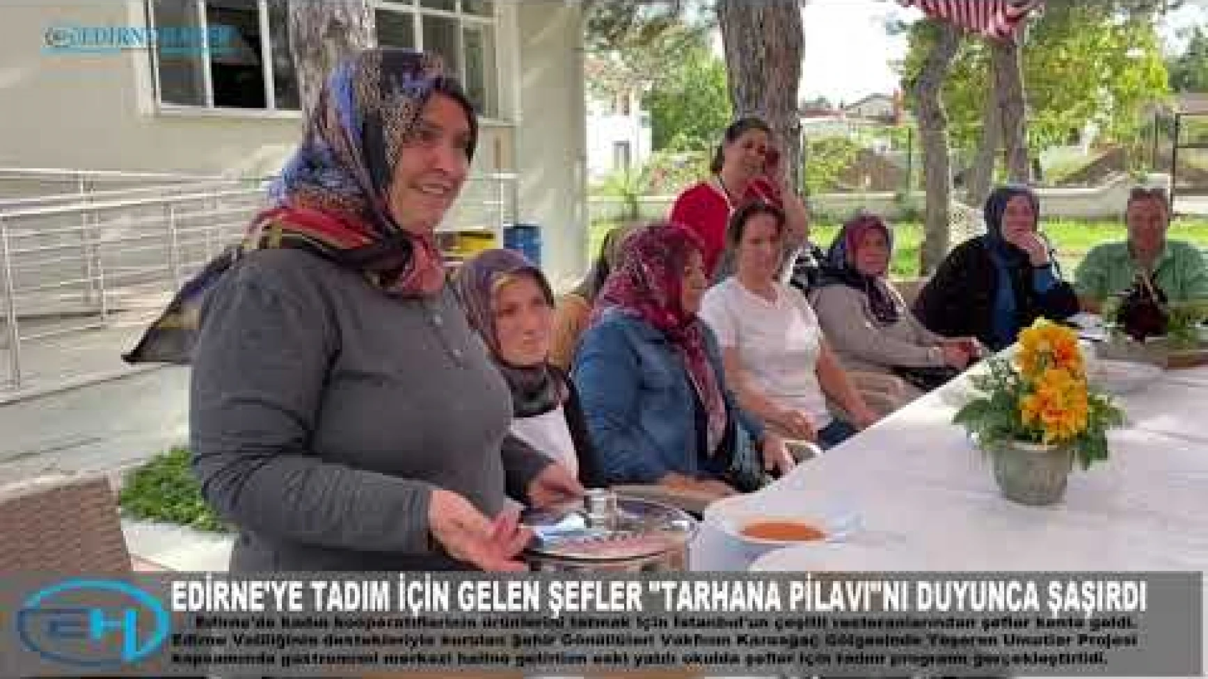 Edirne'ye tadım için gelen şefler
