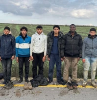 10 düzensiz göçmen yakalandı