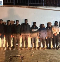 16 düzensiz göçmen yakalandı