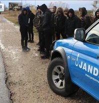18 düzensiz göçmen yakalandı