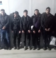 20 düzensiz göçmen yakalandı