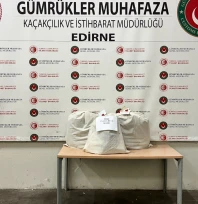 22 kilo 662 gram esrar ele geçirildi