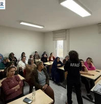 Afet farkındalık eğitimi düzenlendi