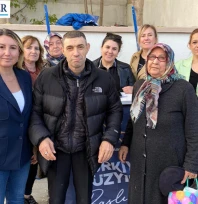 AK Parti Edirne Kadın Kolları Saraçlar Caddesi'nde Vatandaşlarla Buluştu