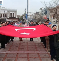 Atatürk'ün Edirne'ye gelişinin 95. yıldönümü coşkuyla kutlandı
