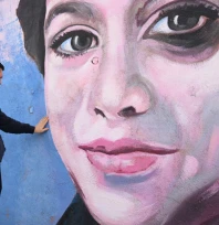 Baba Minguzzi oğlunun portresini görmek için Edirne'ye geldi