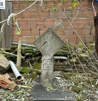 Bahçede ortaya çıkan 500 yıllık Osmanlı mezarı