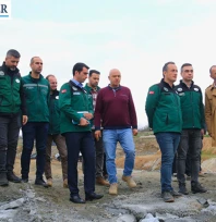 Çömlekköy Barajı'nda üst düzey inceleme