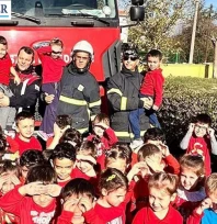Cumhuriyet Anaokulu'nda yangın güvenliği eğitimi