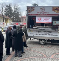 Dünya Gümrük Günü'nde Eski Cami Önünde Lokma İkramı