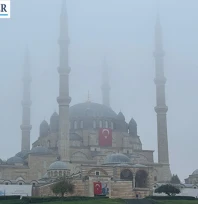 Edirne'de sis etkili oldu