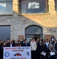 Edirne ve Köstence'den öğrenciler aynı atölyede üretti