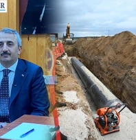 Edirne'ye su getirecek hat 1 ayda tamamlanacak